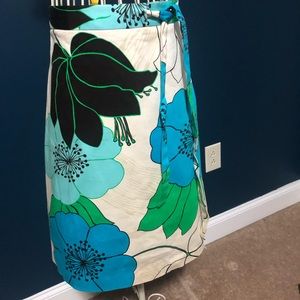 Banana Republic flowered skirt